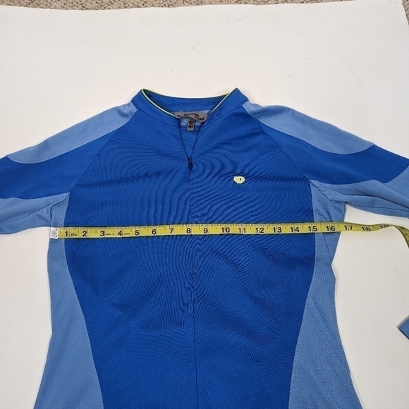 Pearl Izumi Triathlon Cycling Athletic Quarter Zip Pullover Sweatshirt Top - Picture 9 of 9
